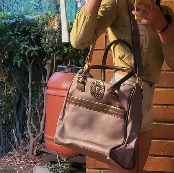 ANNE KLEIN Vintage Carry On Weekender Bag - Picture 1 of 10
